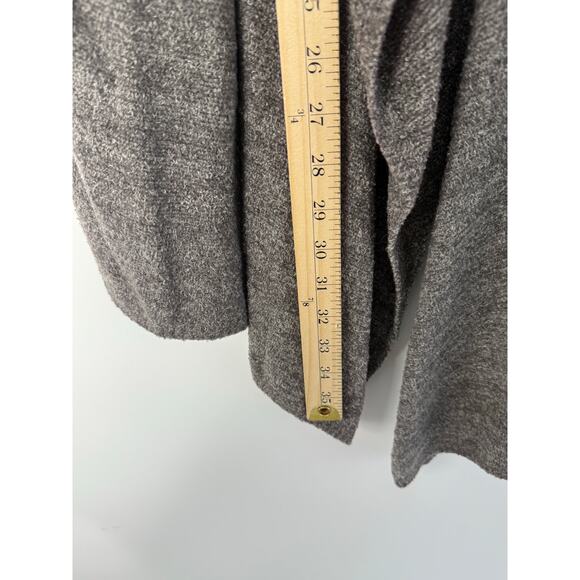 Barefoot Dreams CozyChic Lite Cardigan L/XL Gray Soft Cozy Loungewear - Picture 7 of 9